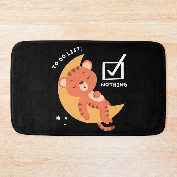 Item preview, To Do List Nothing Tiger Sleep designed and sold by MooonTees.