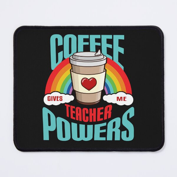 Item preview, Coffee Give Me Teacher Powers - Coffee Teacher National Coffee Day - Add Coffee designed and sold by Luvjesus2.