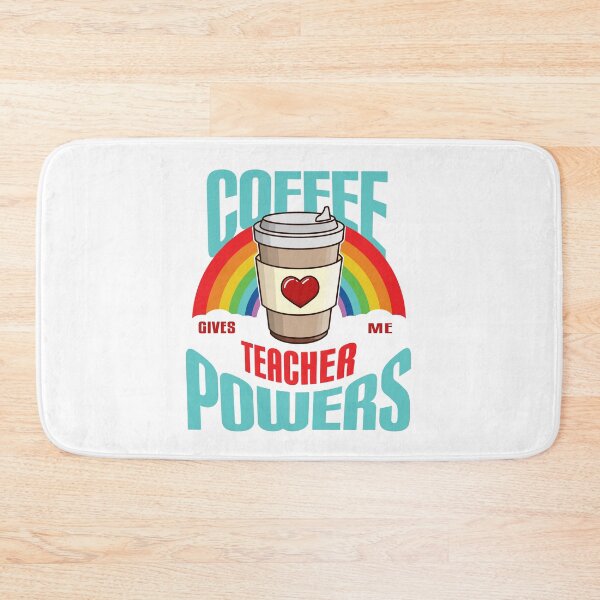 Item preview, Coffee Give Me Teacher Powers - Coffee Teacher  National Coffee Day - Add Coffee designed and sold by Luvjesus2.
