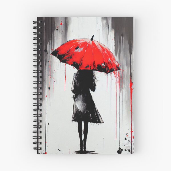 Item preview,  The Lady With The Red Umbrella #2 designed and sold by Gypsykiss.