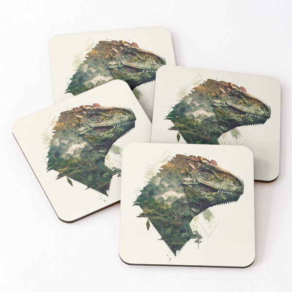Item preview, Geometric T-Rex designed and sold by SchellStation.