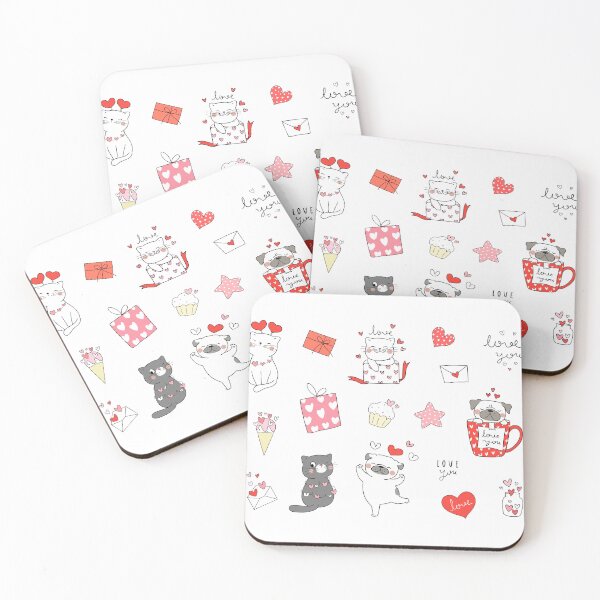 Item preview, Happy Birthday Kitty Cat Sticker pack designed and sold by AnimalsSpace.