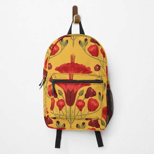 Item preview, Abutilon Yellow Background pattern designed and sold by Gabba Delgado.