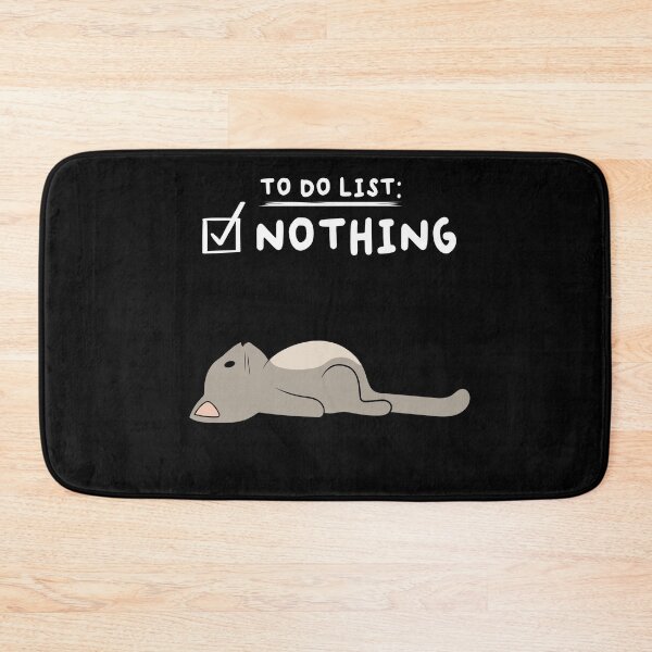 Item preview, To Do List Nothing Cat Sleep designed and sold by MooonTees.