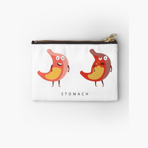 Item preview, Healthy vs Unhealthy Stomach Infographic Illustration designed and sold by topvectors.