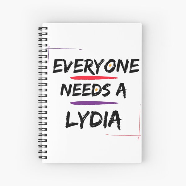 Artikel-Vorschau von Lydia Namensdesign Jeder braucht eine Lydia, designt und verkauft von Alihassan-Art.