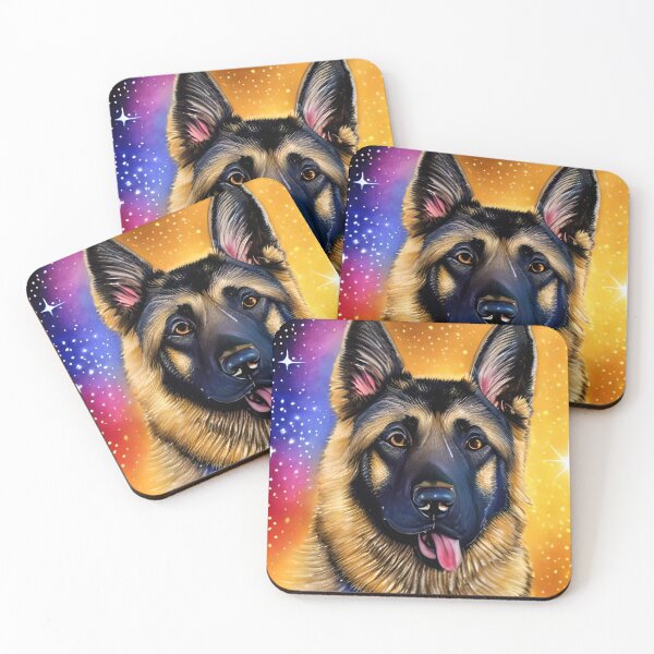 Item preview, German Shepherd Portrait designed and sold by ArtGraffita.