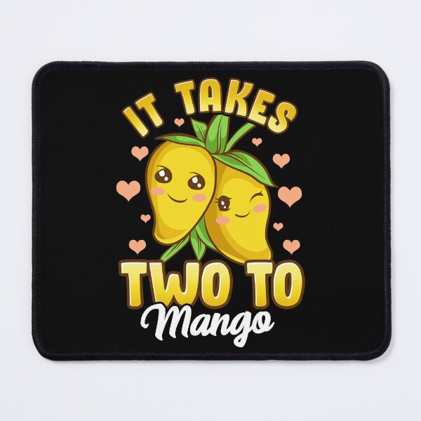 Item preview, Cute & Funny It Takes Two To Mango Fruit Pun designed and sold by BRITPRI.
