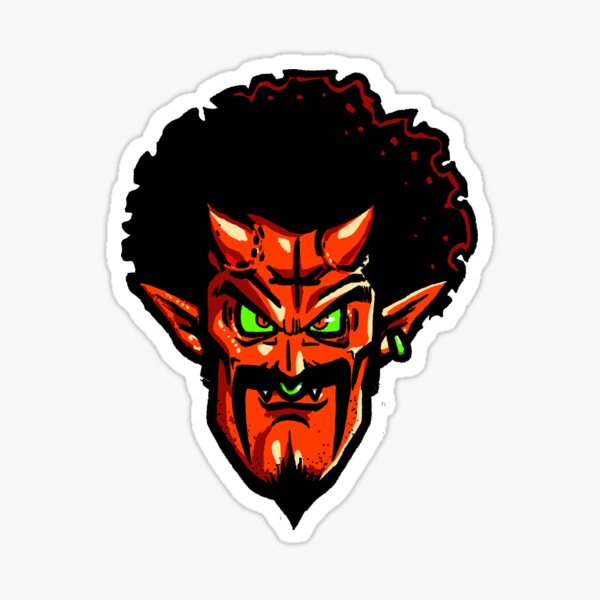 Mr. Satan Sticker by MadeByBonilla