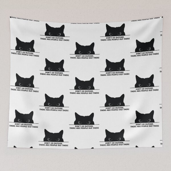 Item preview, Don't Go Outside There Are People Out There designed and sold by BRITPRI.