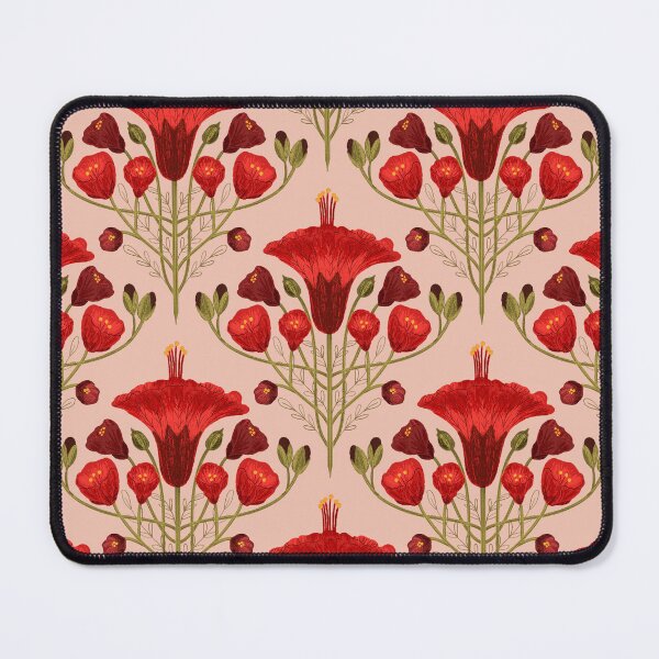 Item preview, Abutilon Pink Background pattern designed and sold by Gabba Delgado.
