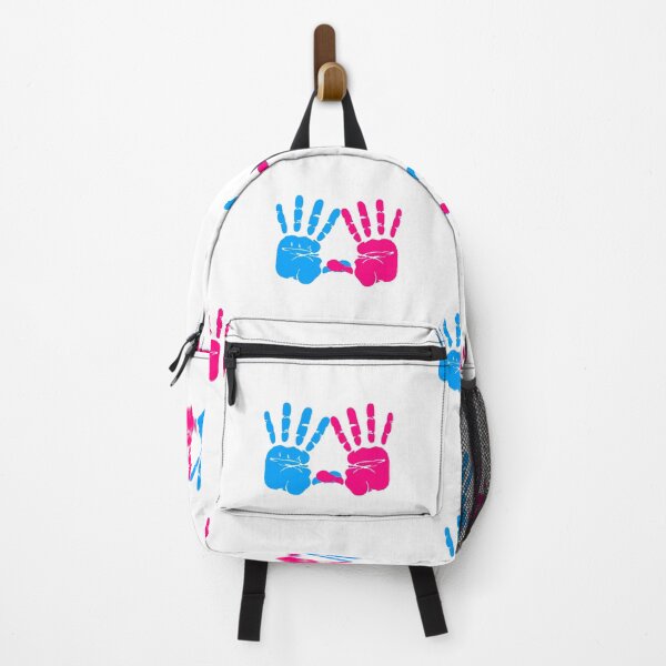 Item preview, Tri Delta Hands pink and blue designed and sold by mu-art.