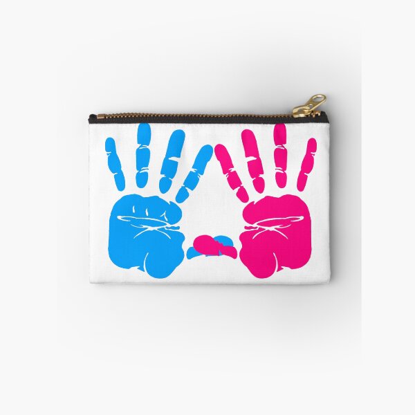 Item preview, Tri Delta Hands pink and blue designed and sold by mu-art.