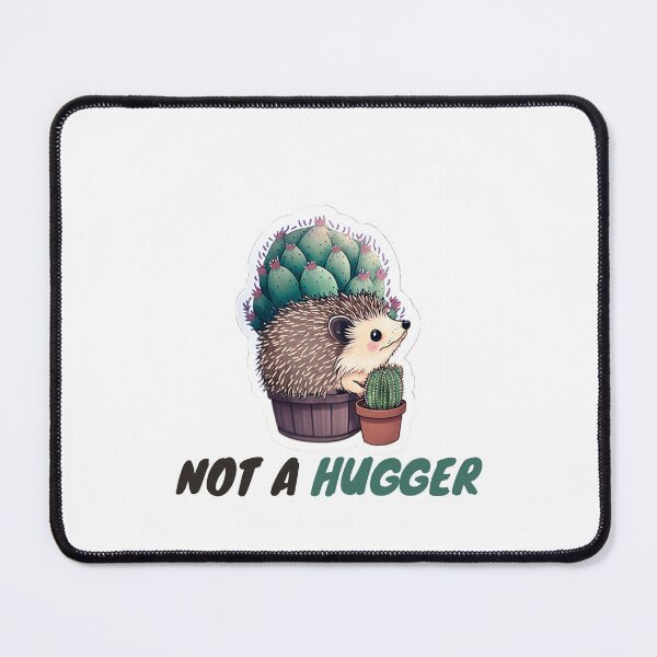 Item preview, Not A Hugger Hedgehog Cactus designed and sold by Esc4n0r.