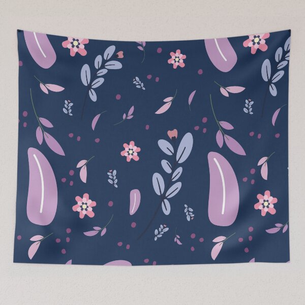 Item preview, fields of flower patterns designed and sold by Design_for_merch.
