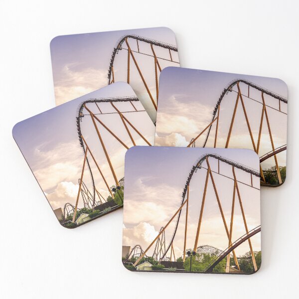 Item preview, Diamondback Roller Coaster at Sunset, Kings Island designed and sold by Thrilltography.