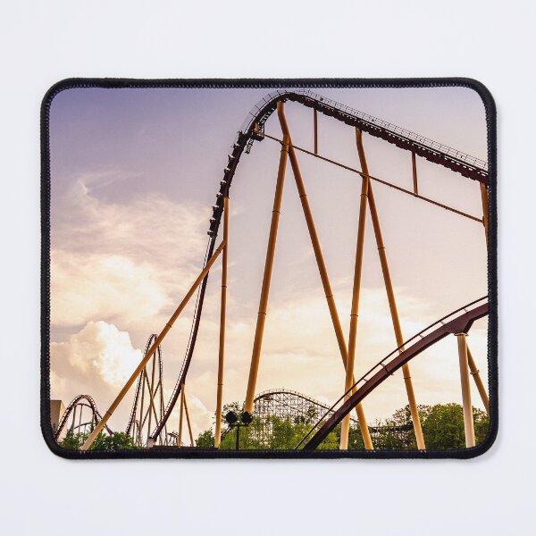 Item preview, Diamondback Roller Coaster at Sunset, Kings Island designed and sold by Thrilltography.