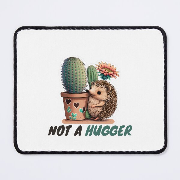 Item preview, Not A Hugger Hedgehog Cactus designed and sold by Esc4n0r.
