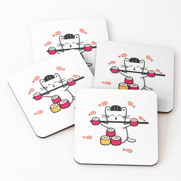 Item preview, the cat king of sushi  designed and sold by BRITPRI.