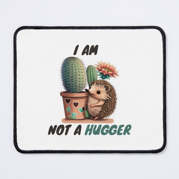 Item preview, Not A Hugger Hedgehog Cactus designed and sold by Esc4n0r.