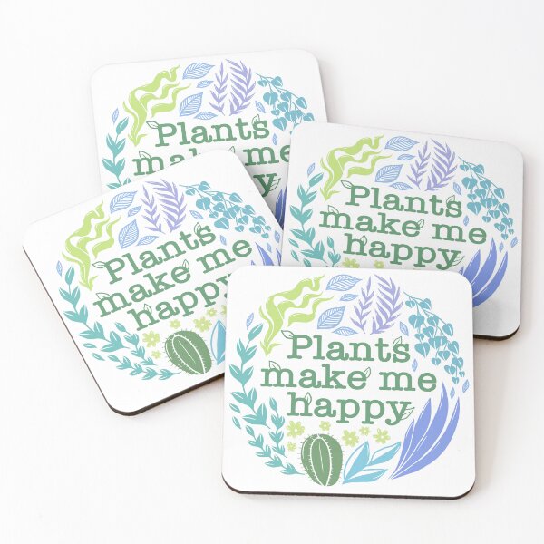 Item preview, Plants Make Me Happy designed and sold by NadyaOrangeKiss.