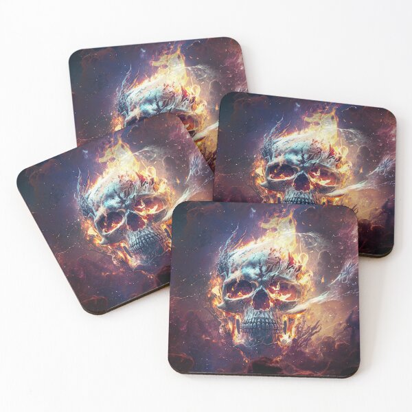 Item preview, Fire Skull designed and sold by MarinaLexaArt.