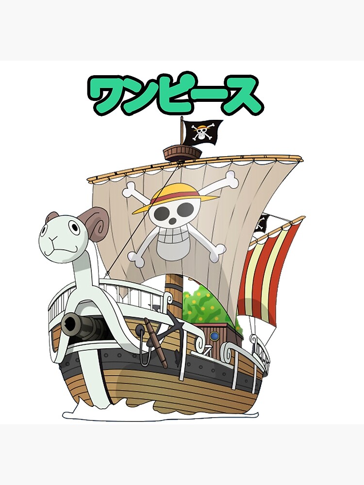 one piece going merry ship Art Board Print for Sale by Zoro3