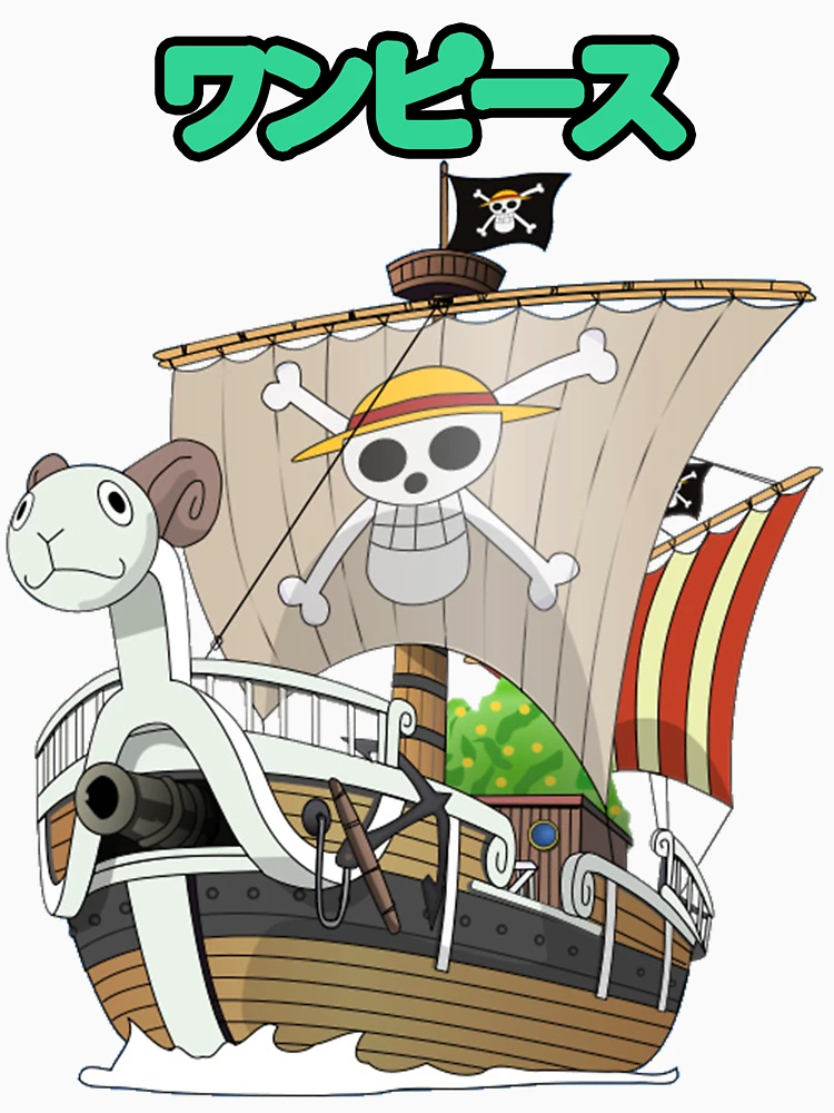 One Piece Live-Action Going Merry Ship With Logo T-Shirt