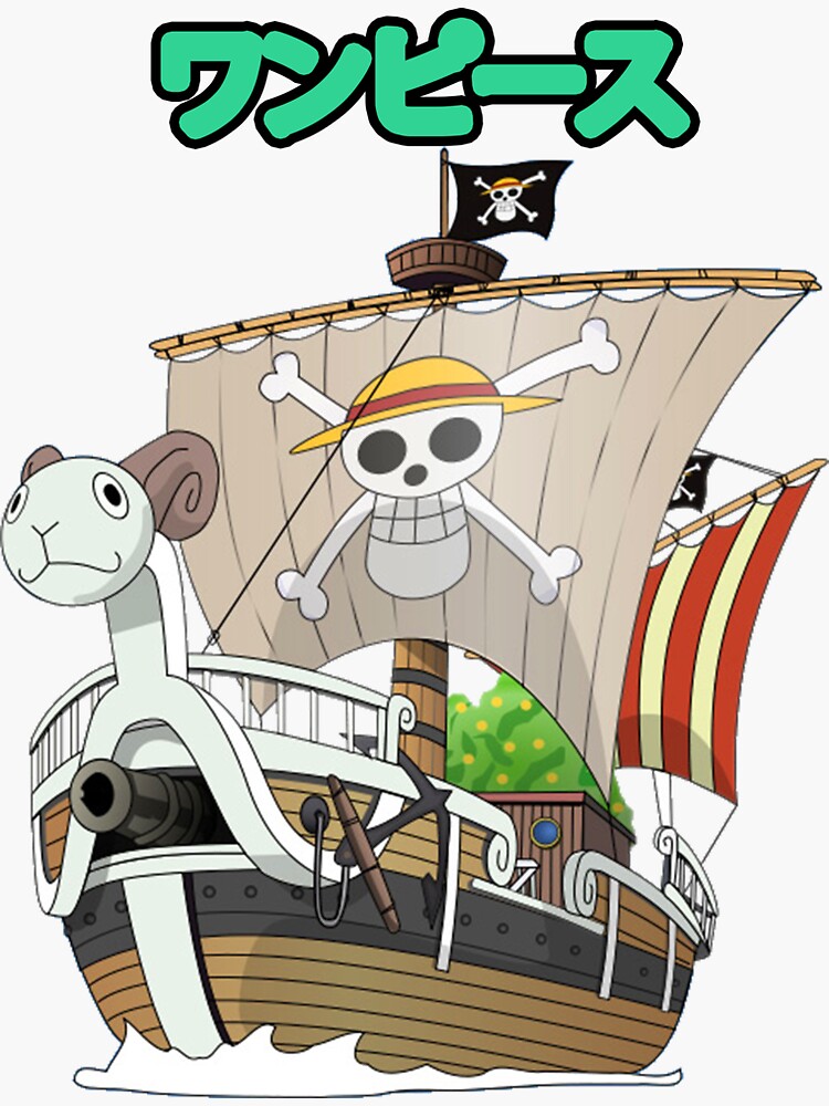  One Piece Pins Going Merry Ship Pin : Clothing, Shoes