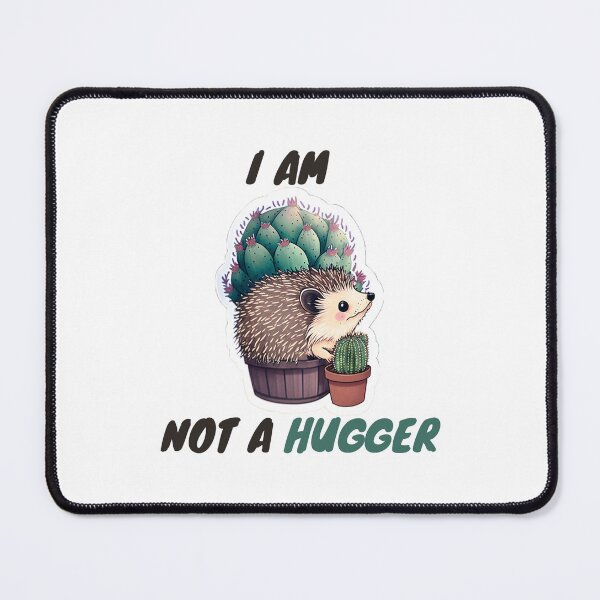 Item preview, Not A Hugger Hedgehog Cactus designed and sold by Esc4n0r.
