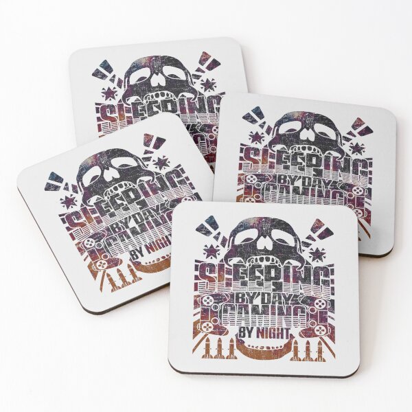 Item preview, Sleeping by day Gaming by night - funny saying designed and sold by VichallanStudio.