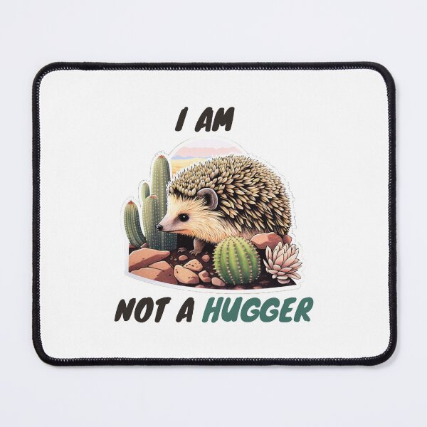 Item preview, Not A Hugger Hedgehog Cactus designed and sold by Esc4n0r.