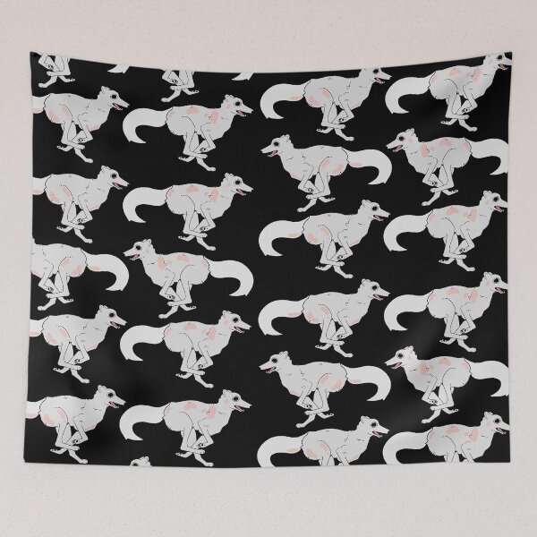 Item preview, Lindo perro Borzoi designed and sold by Mossysplashart.