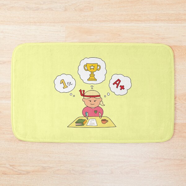 Item preview, cute student study hard to become the top student designed and sold by wordspotrayal.