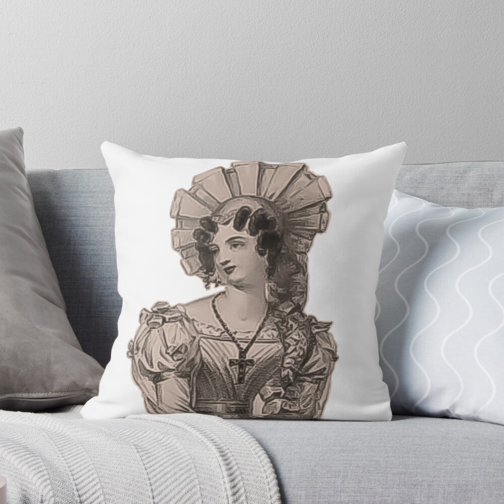 Item preview, Throw Pillow designed and sold by CastlesClassics.