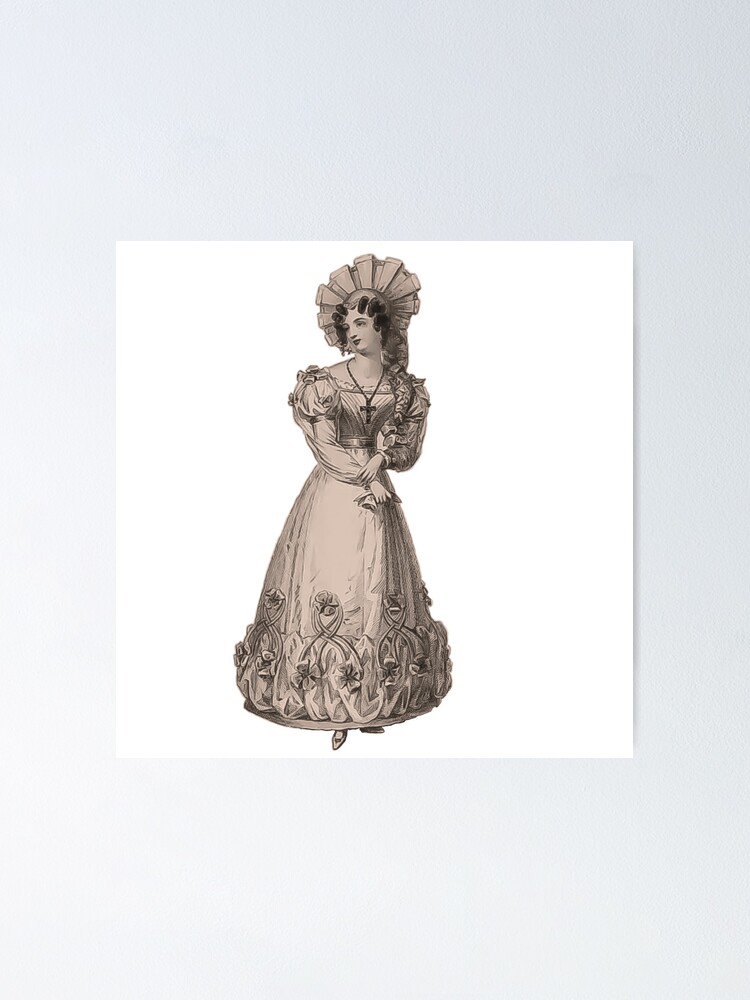 Thumbnail 1 of 3, Poster, Regency Figure designed and sold by CastlesClassics.