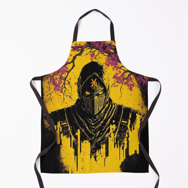 Artikelvorschau, Mortal Kombat Skorpion inspiriertes Poster entworfen und verkauft von Sk00ma.