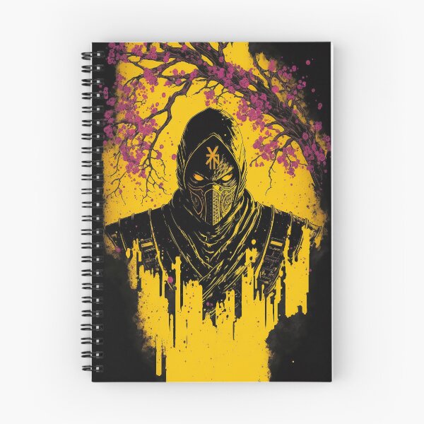 Artikelvorschau, Mortal Kombat Skorpion inspiriertes Poster entworfen und verkauft von Sk00ma.