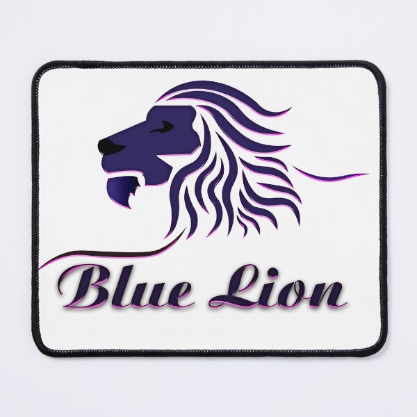 Item preview, A proud blue lion designed and sold by Bigrow.