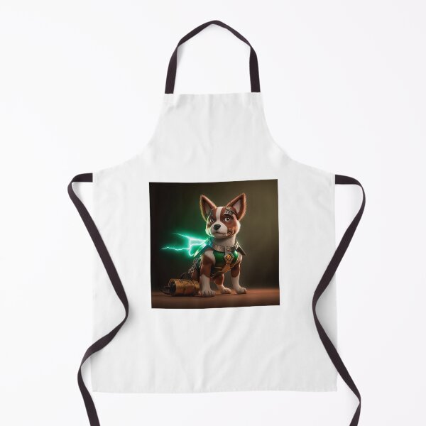 Item preview, Powerful puppy with super power to run. cartoon dogs designed and sold by Cute-and-Co.