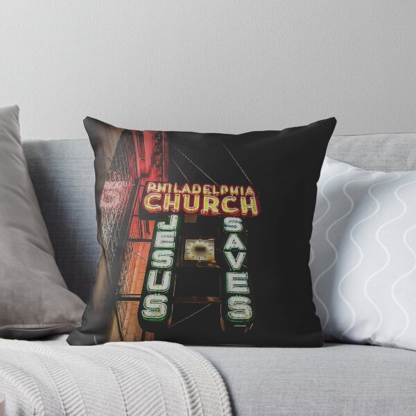 Item preview, Jesus Saves Vintage Neon Sign designed and sold by trexitypix.