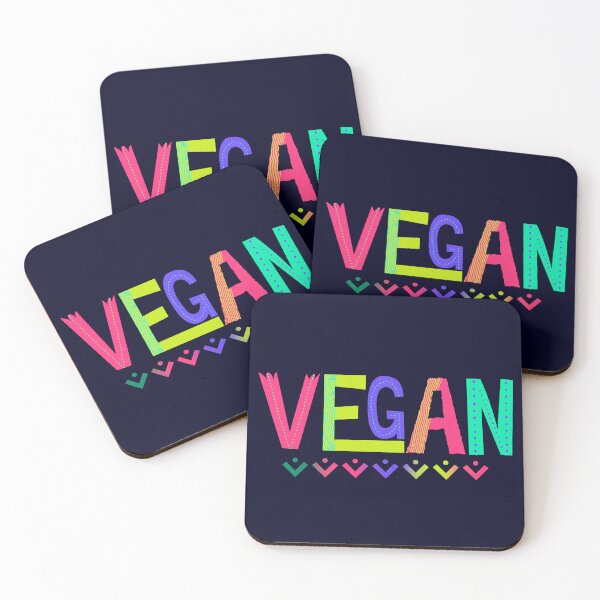 Item preview, Vegan For The Animals - Bright and Fun Vegan Festival Style designed and sold by GreenSlate.