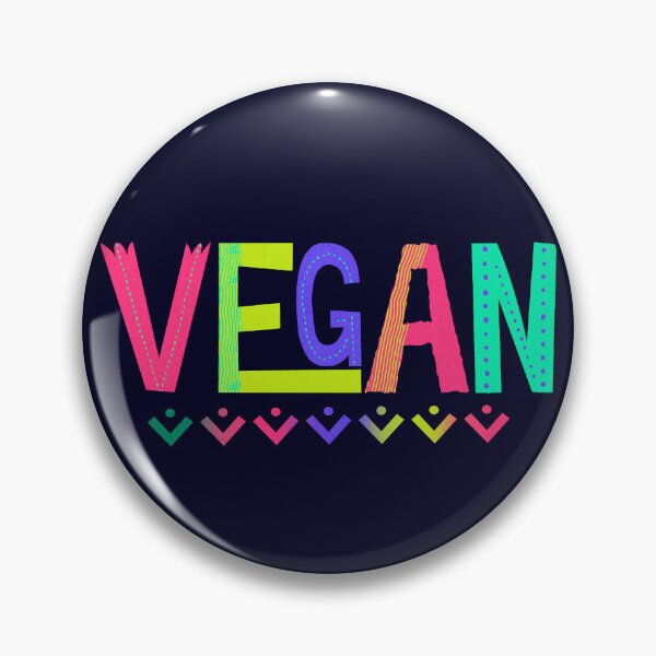 Item preview, Vegan For The Animals - Bright and Fun Vegan Festival Style designed and sold by GreenSlate.