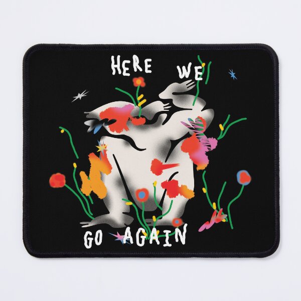 Item preview, Here we go again | Contemporary Illustration | Quote | Figure Urban Graffiti Style designed and sold by Maganagoes.