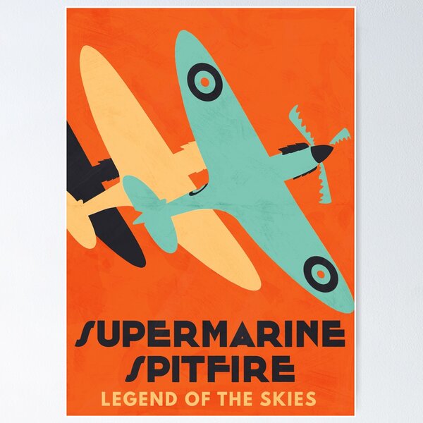 Item preview, Supermarine Spitfire designed and sold by Elan Harris.
