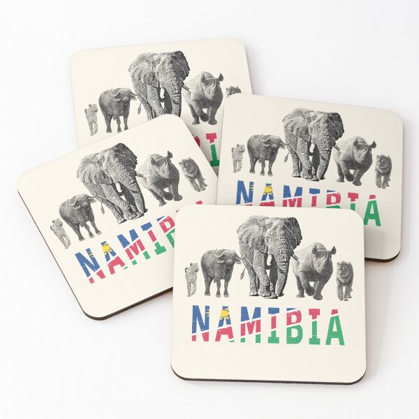Item preview, Namibia Wildlife Big Five Safari for Namibia Fans designed and sold by Scotch Macaskill.