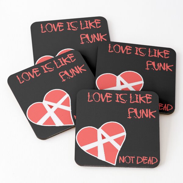 Item preview, Love is Like Punk designed and sold by SerpentSkyArts.