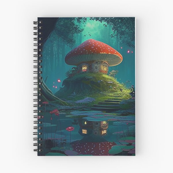 Item preview, Enchanted Cottagecore: Toadstool Manor designed and sold by Zovermind.