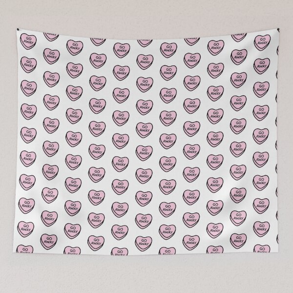 Item preview, Go Away Candy Heart  designed and sold by maura41.