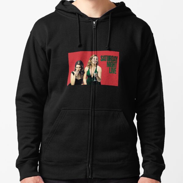 Amy and Tina SNL Zipped Hoodie
